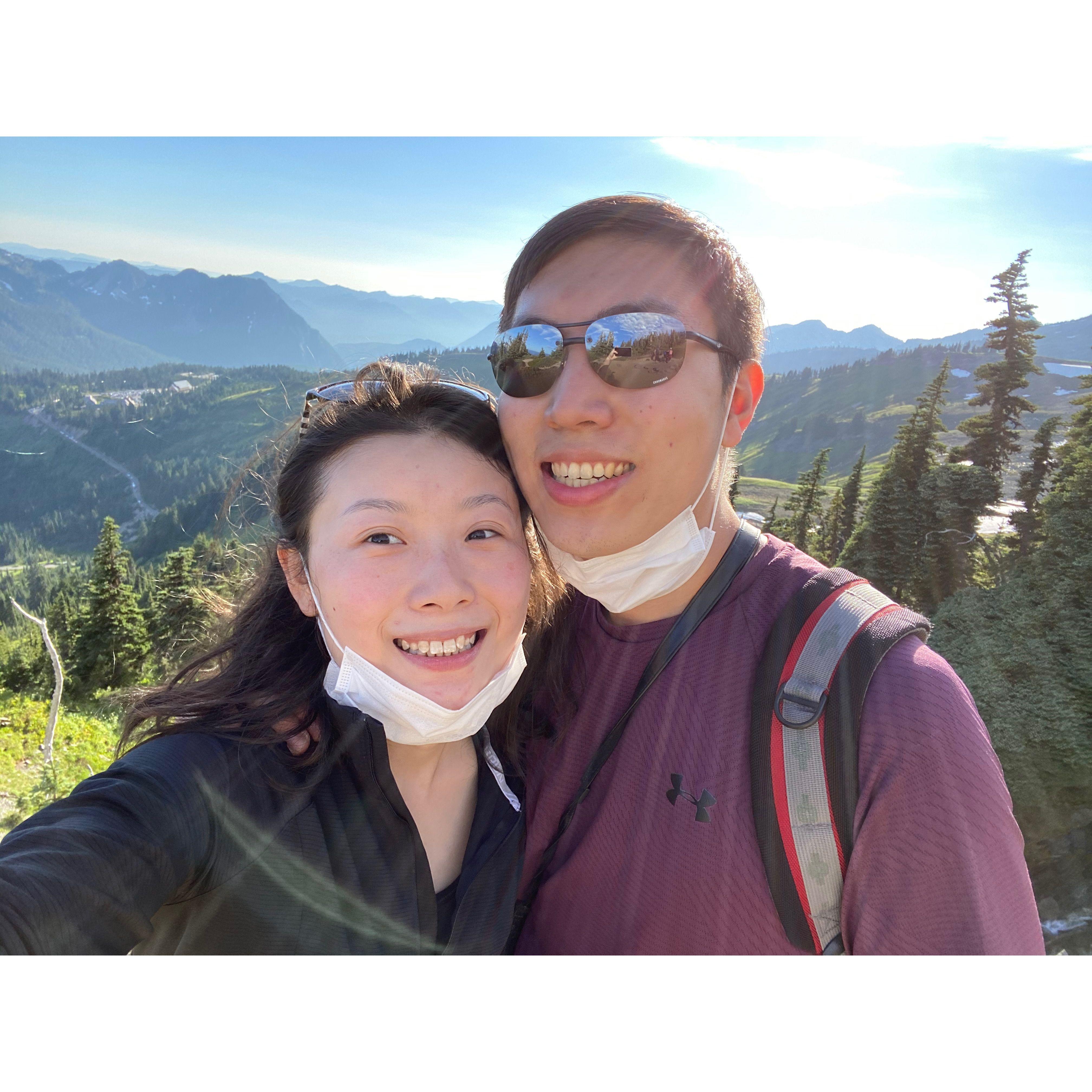 One of our first dates in Rainier.