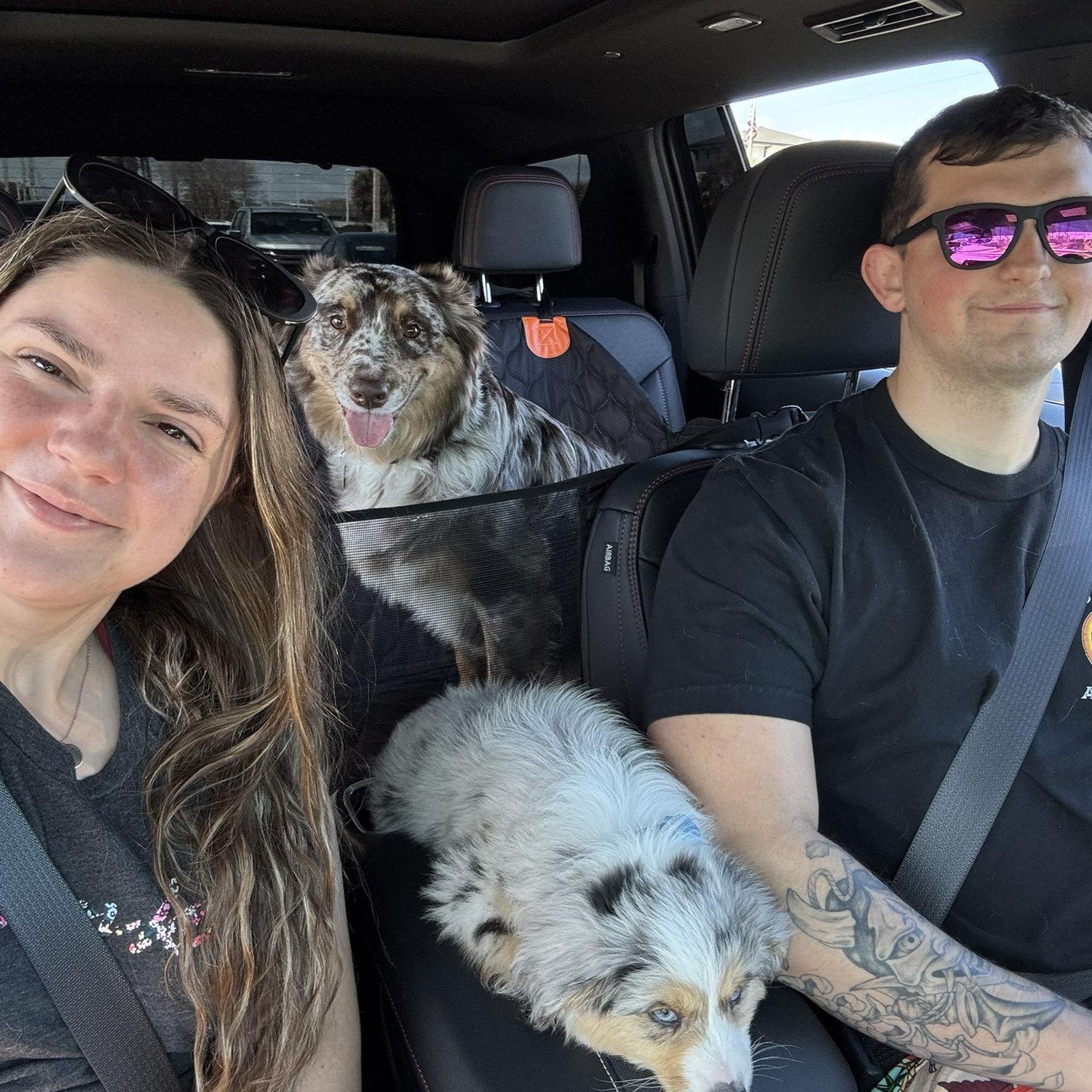Beach day with our little family