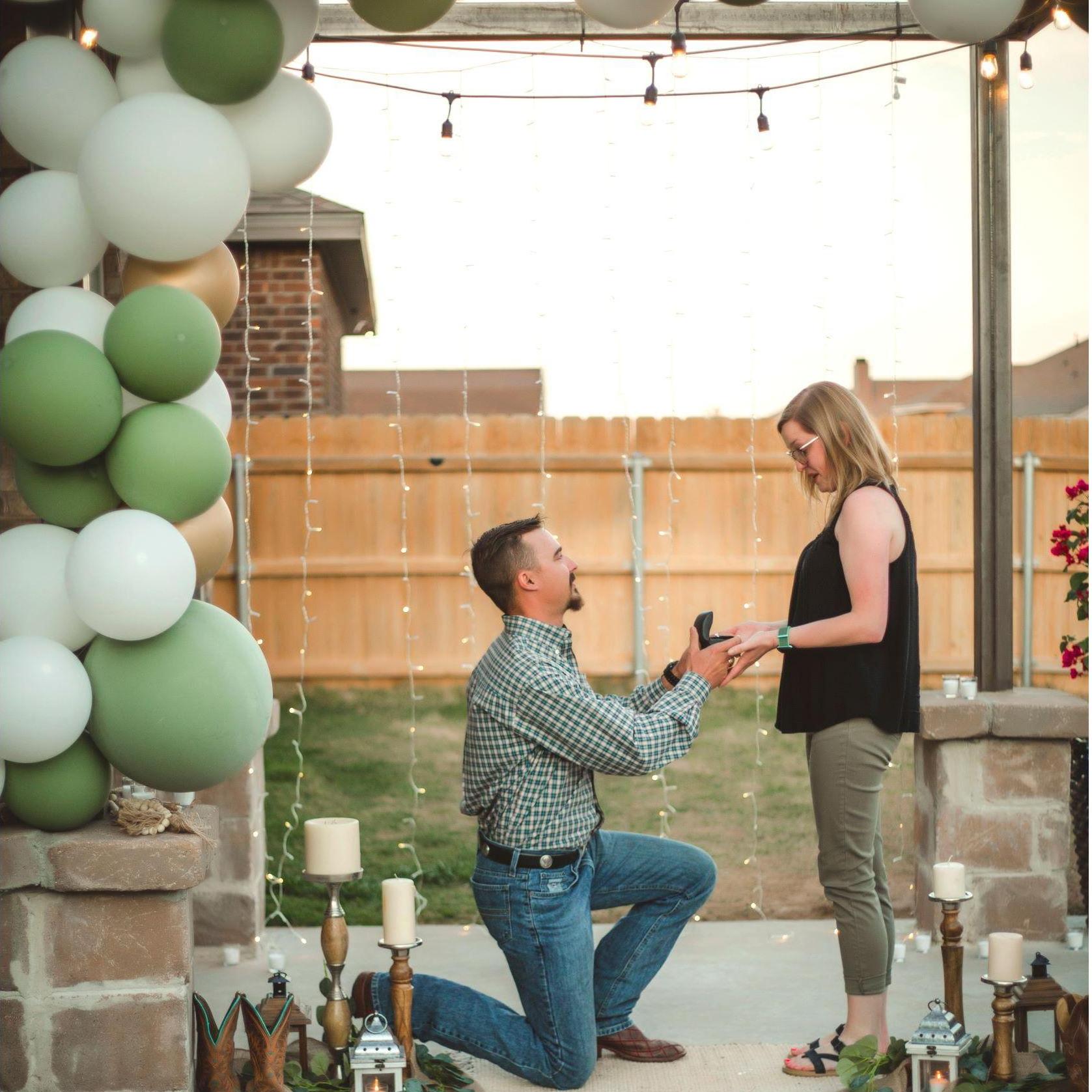 Peep my face when I saw my GORGEOUS ring for the first time!