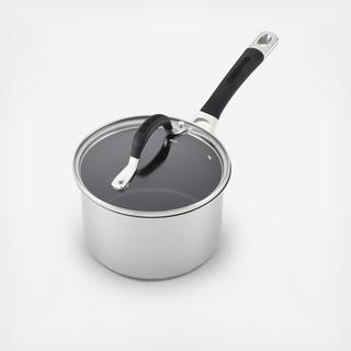 Momentum Stainless Steel Nonstick Covered Saucepan