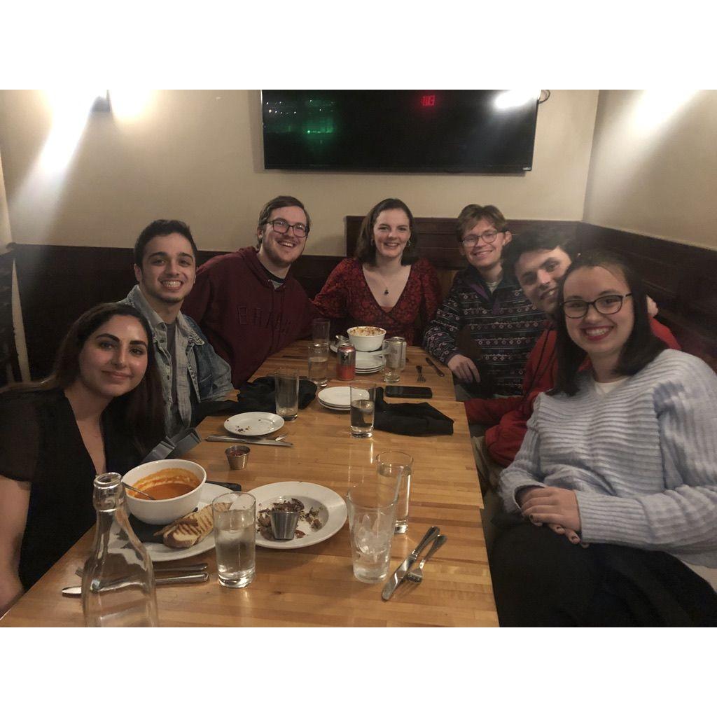 Friends night post college
