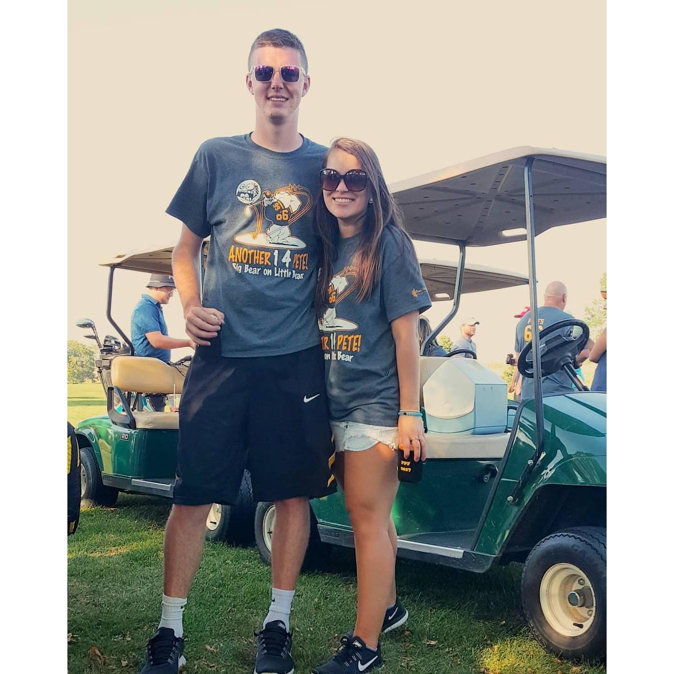 First Paul Pete golf tournament