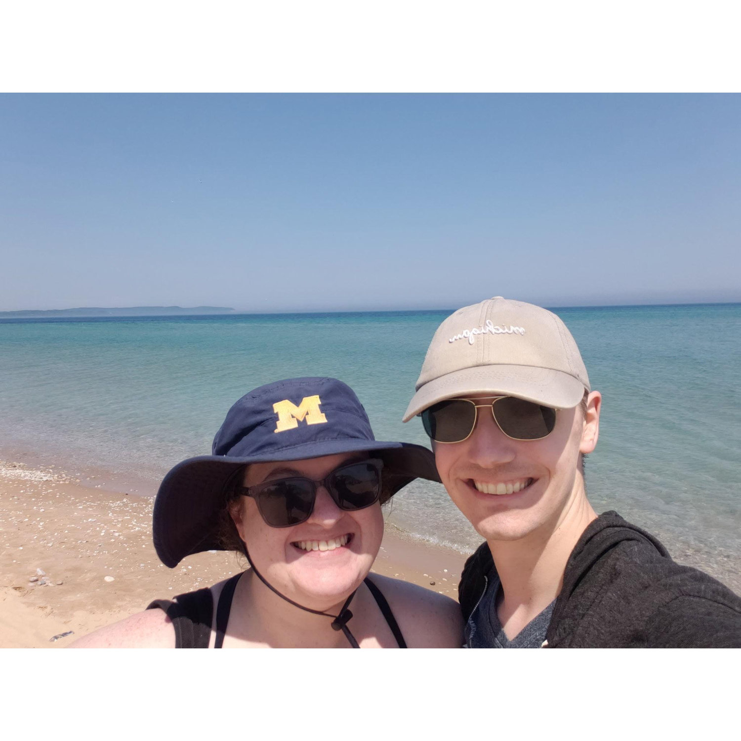 Dipping our toes in Lake Superior