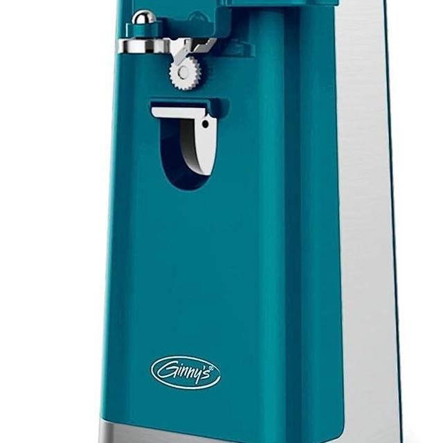 Ginny's Electric Can Opener by Montgomery Ward, Island Blue