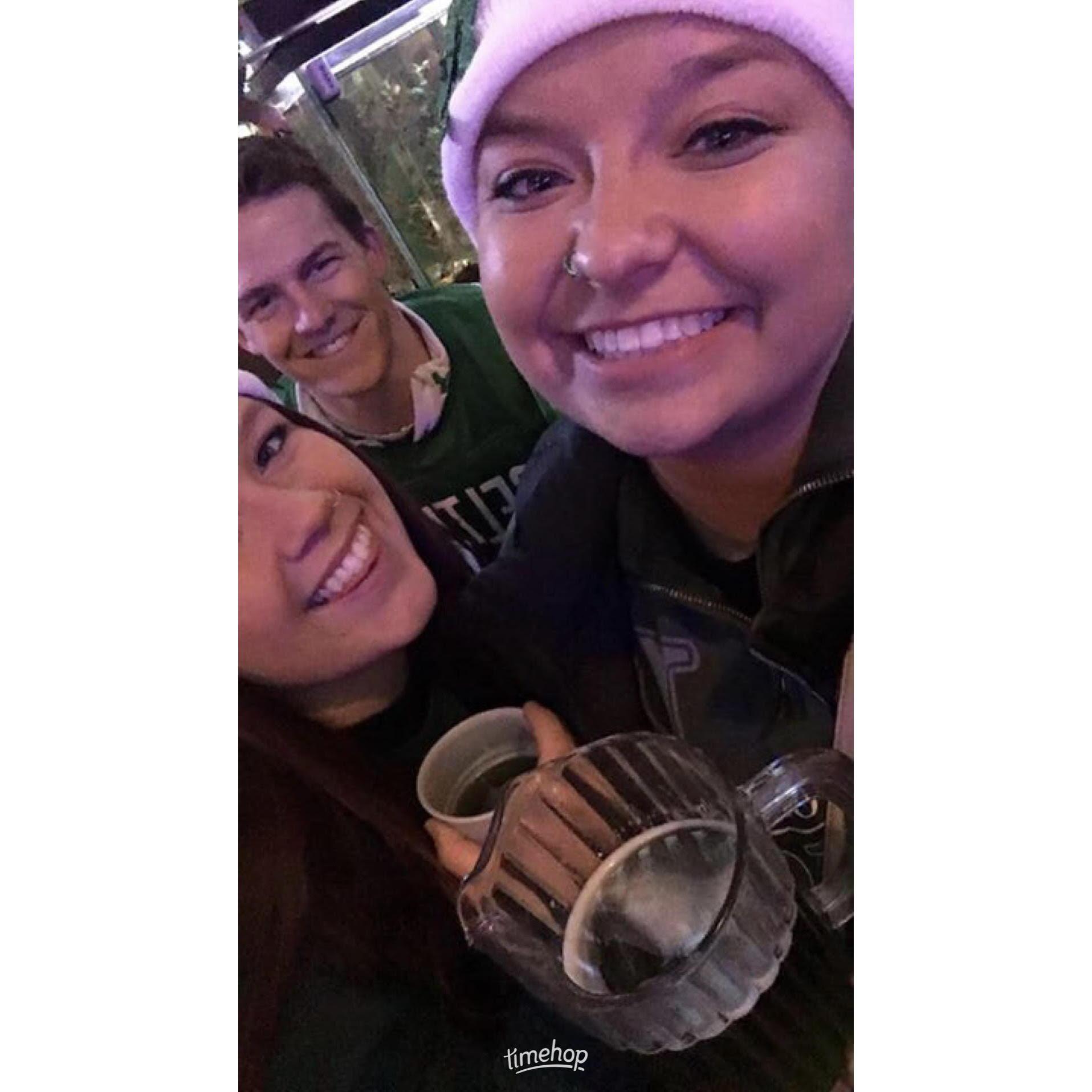 The day we met: St. Patty's Day, March 2017