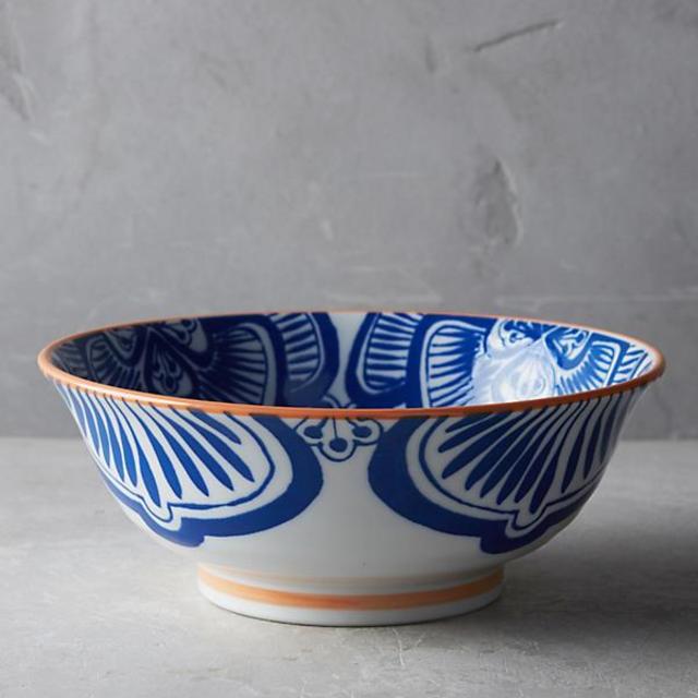 Inside Out Serving Bowl in Navy