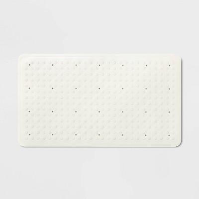 28"x16" Rubber Bath Mat White - Made By Design™