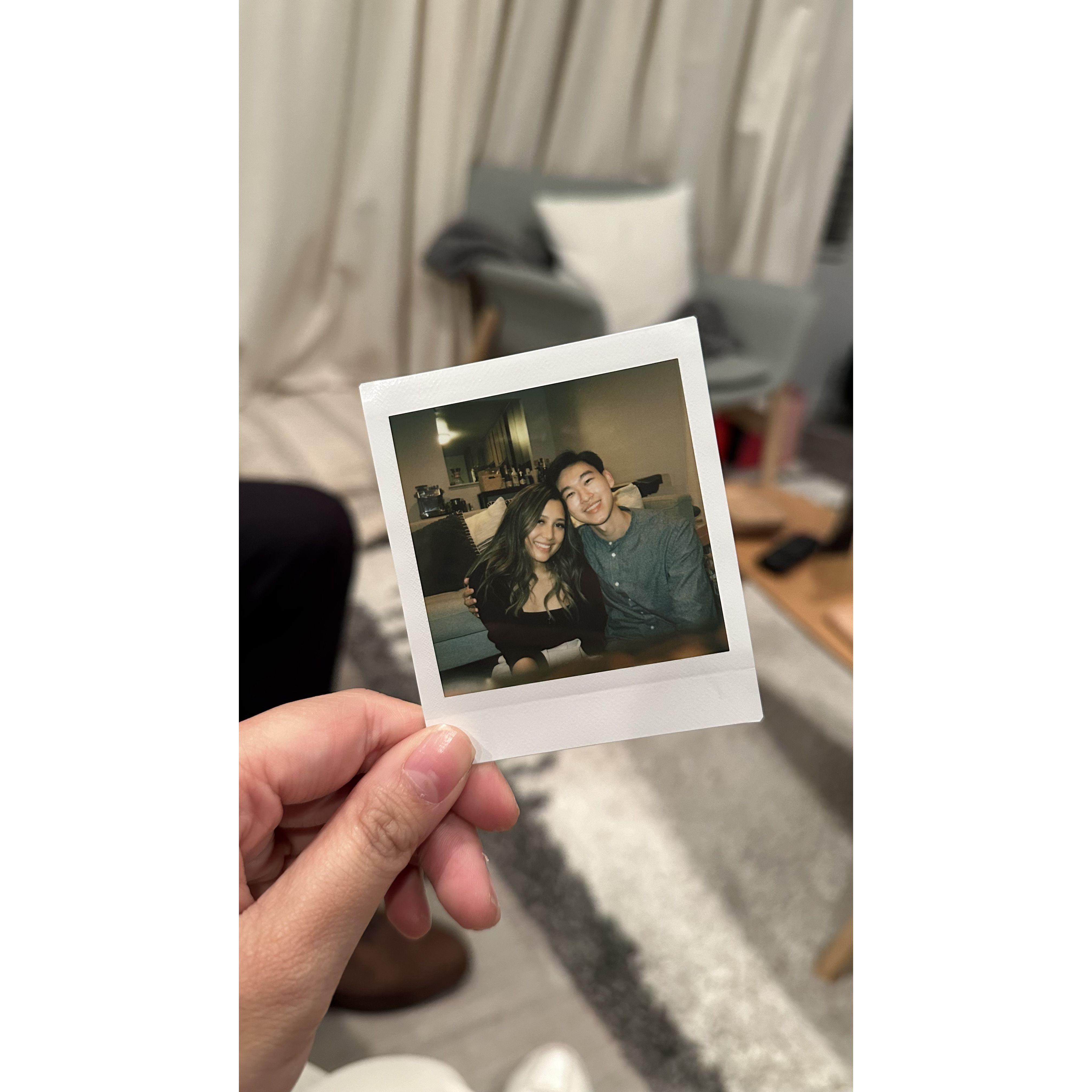 The day we became boyfriend and girlfriend