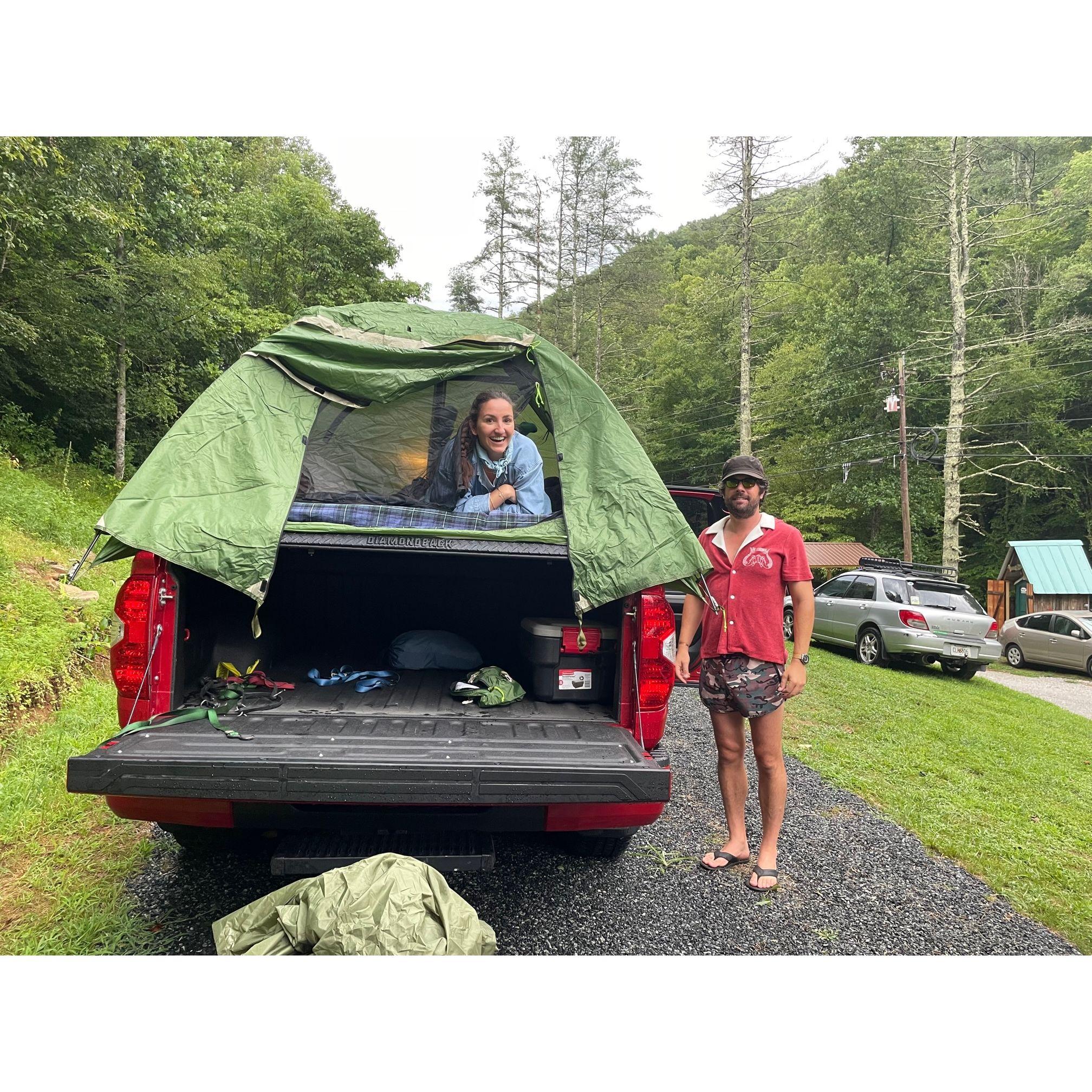 July 2023, Deep Gap mountain weekend.