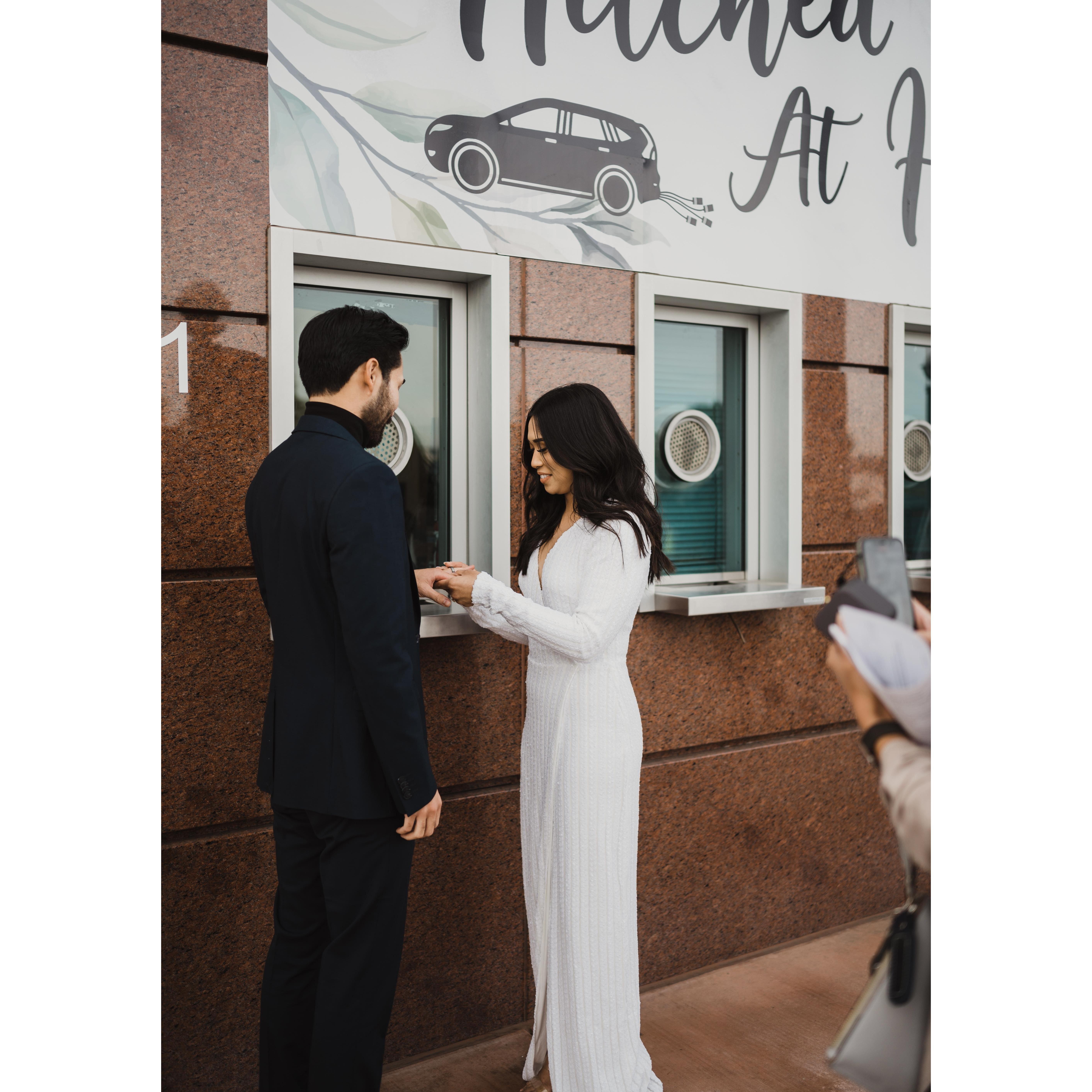 12.23.20- COVID "Wedding" at Honda Center in Anaheim, CA.