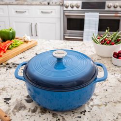 Lodge, Essential Enamel Dutch Oven | Zola