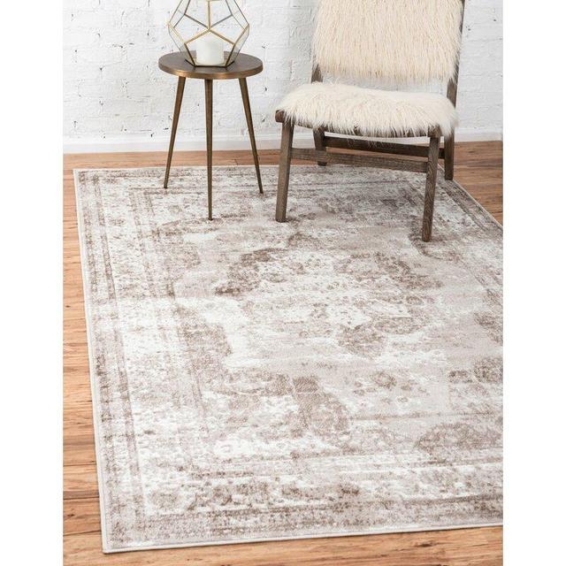 Brandt Brown/Beige/Ivory Area Rug