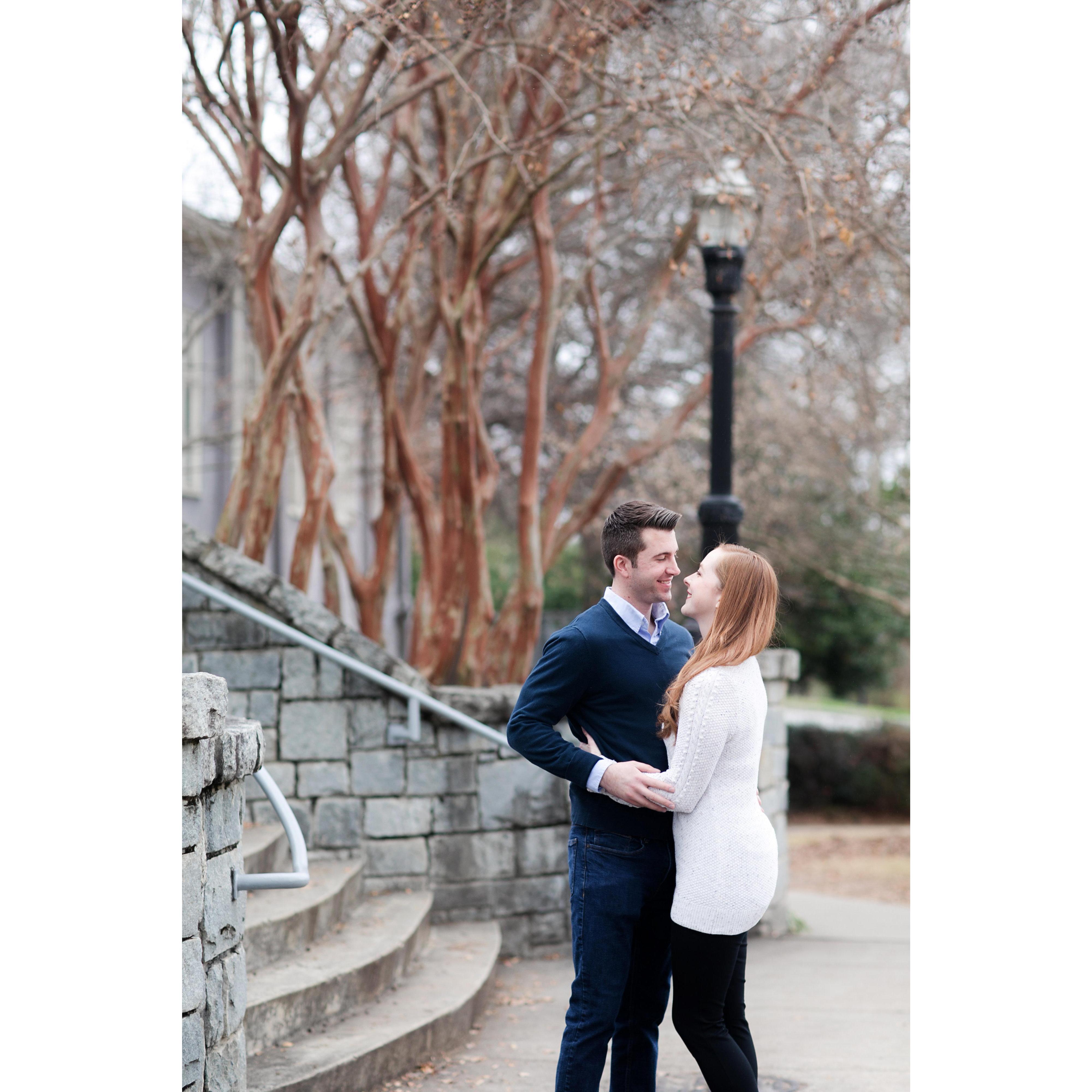 Engagement Photos in Piedmont Park