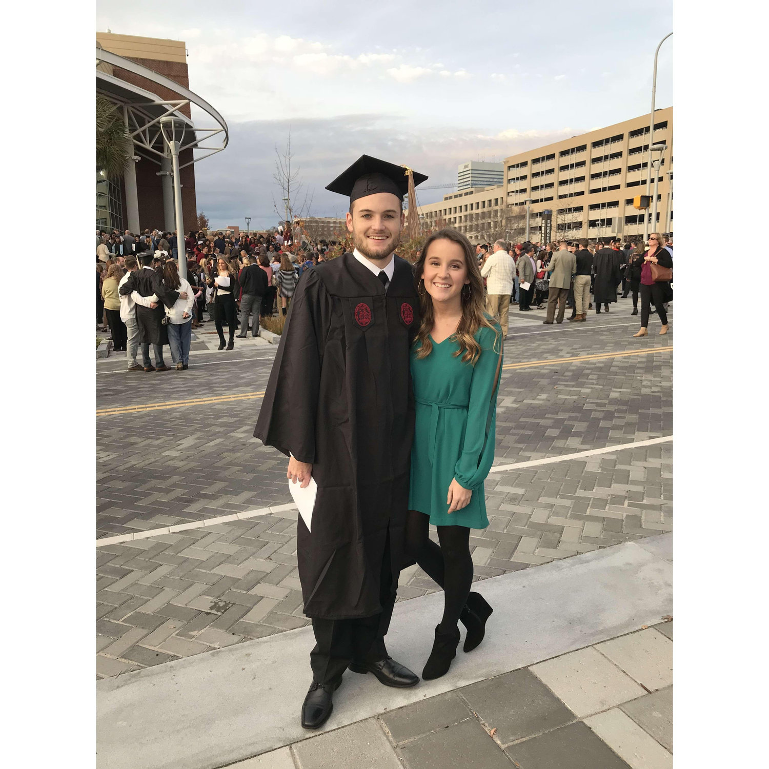 Bryan's college graduation