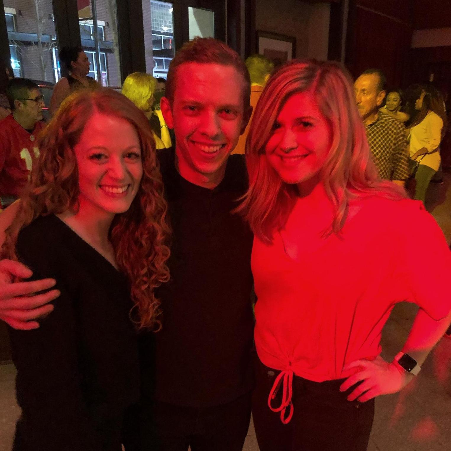Salsa dancing pre-covid with these cuties.