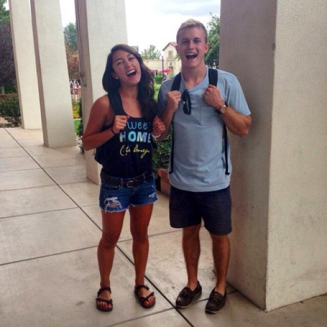 First day of school! University of Arizona