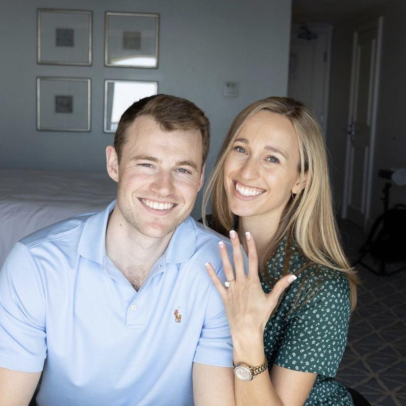 Right after Joey proposed we FaceTimed our families!