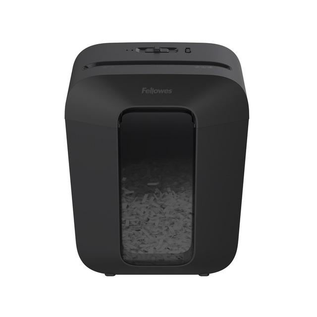 Fellowes LX50-RS 9-Sheet Cross Cut Paper Personal Shredder