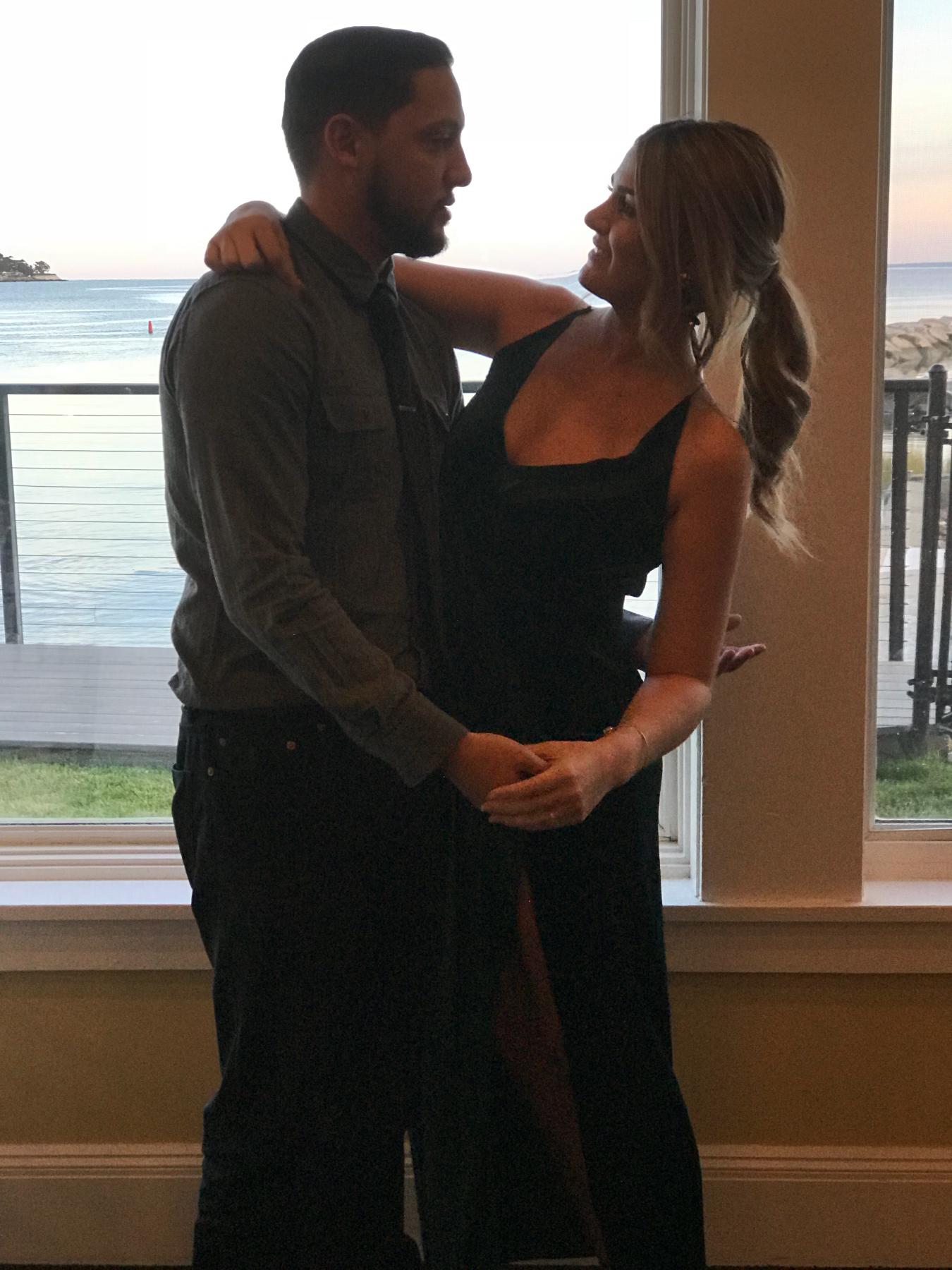 Our first wedding together!