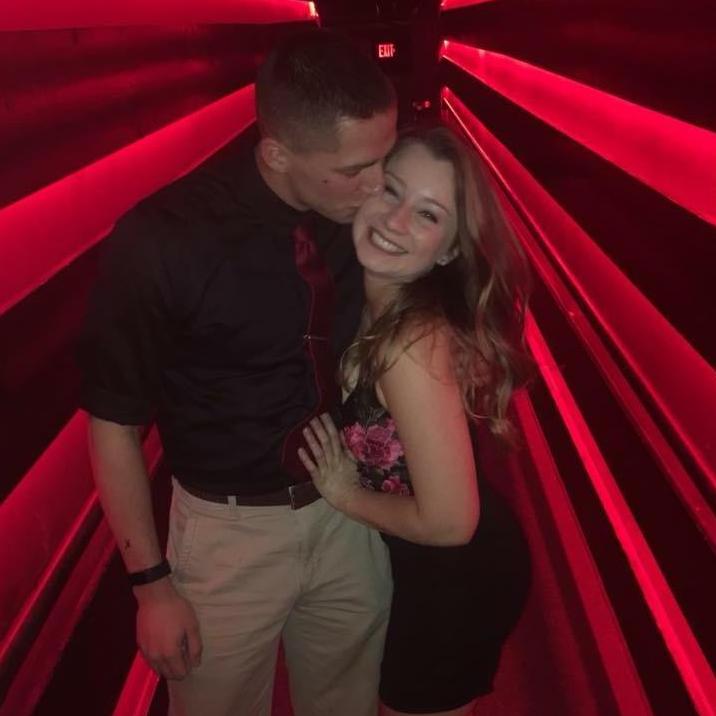 Kyra's sorority Date Party in college!