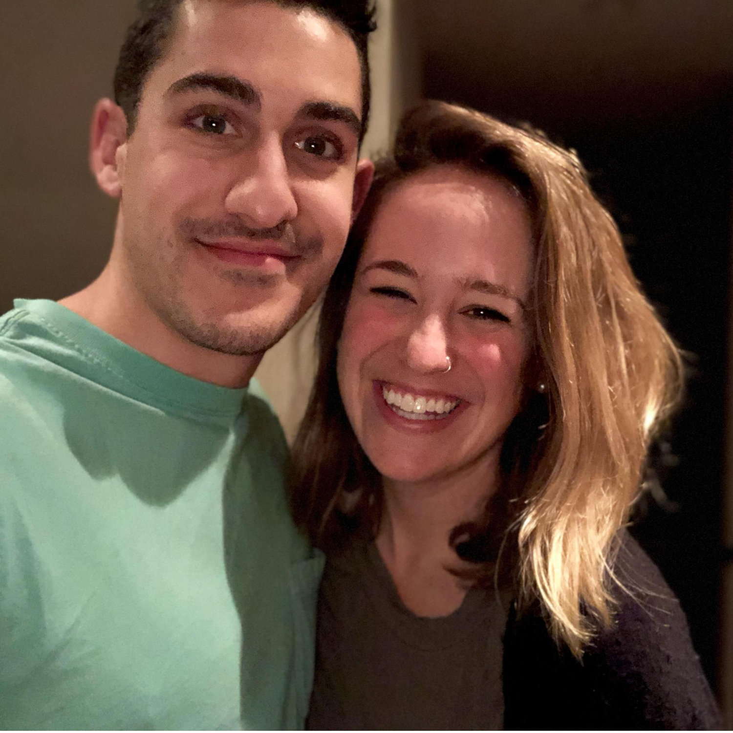 Our very first photo together!