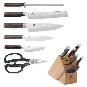 Shun Premier 7-Piece Knife Block Set