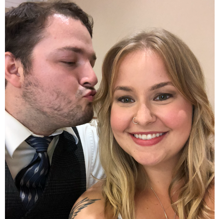 Us at Matt and Kasey's wedding!