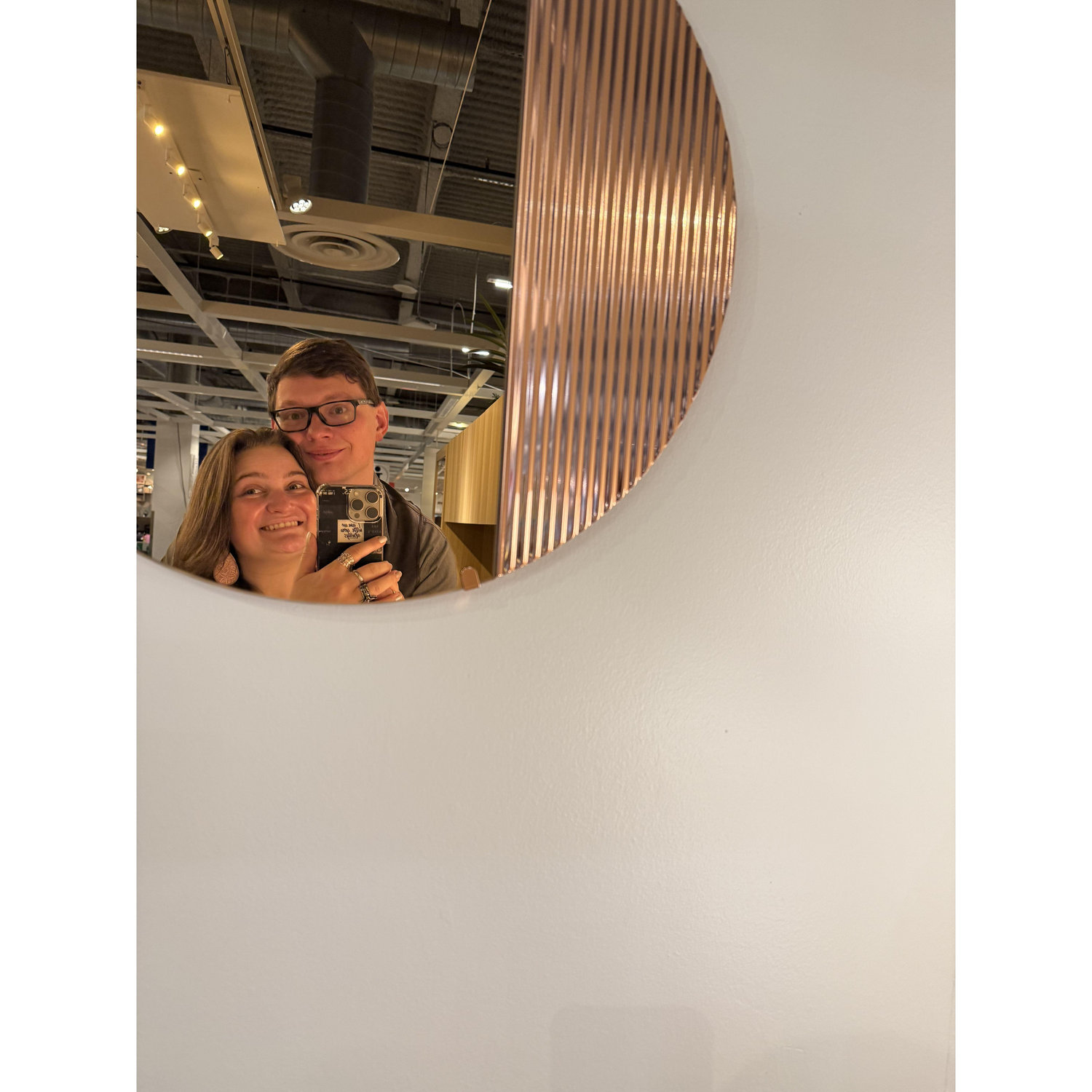 Another goofy selfie at IKEA