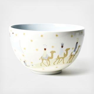O Holy Night Footed Bowl