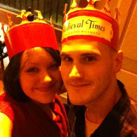 Medieval Times - Dallas ... First time Kev met the parents!