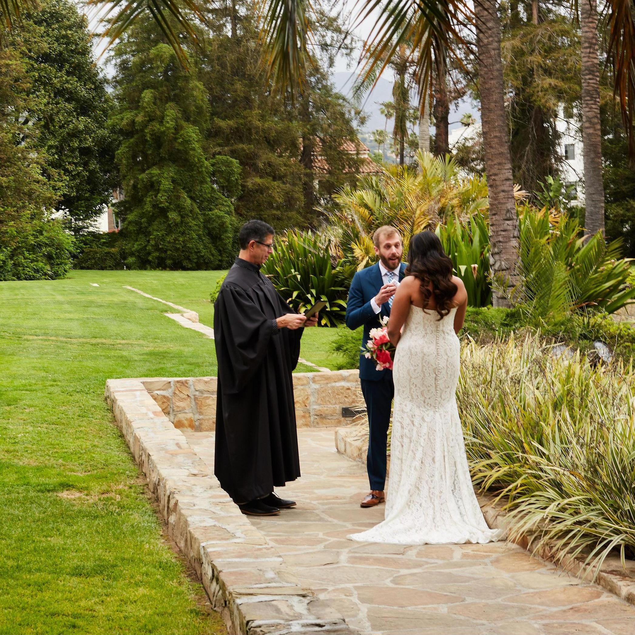 Our ceremony begins