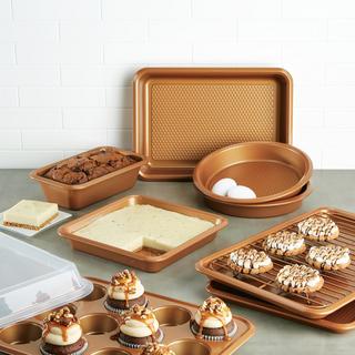 10-Piece Copper Bakeware Set