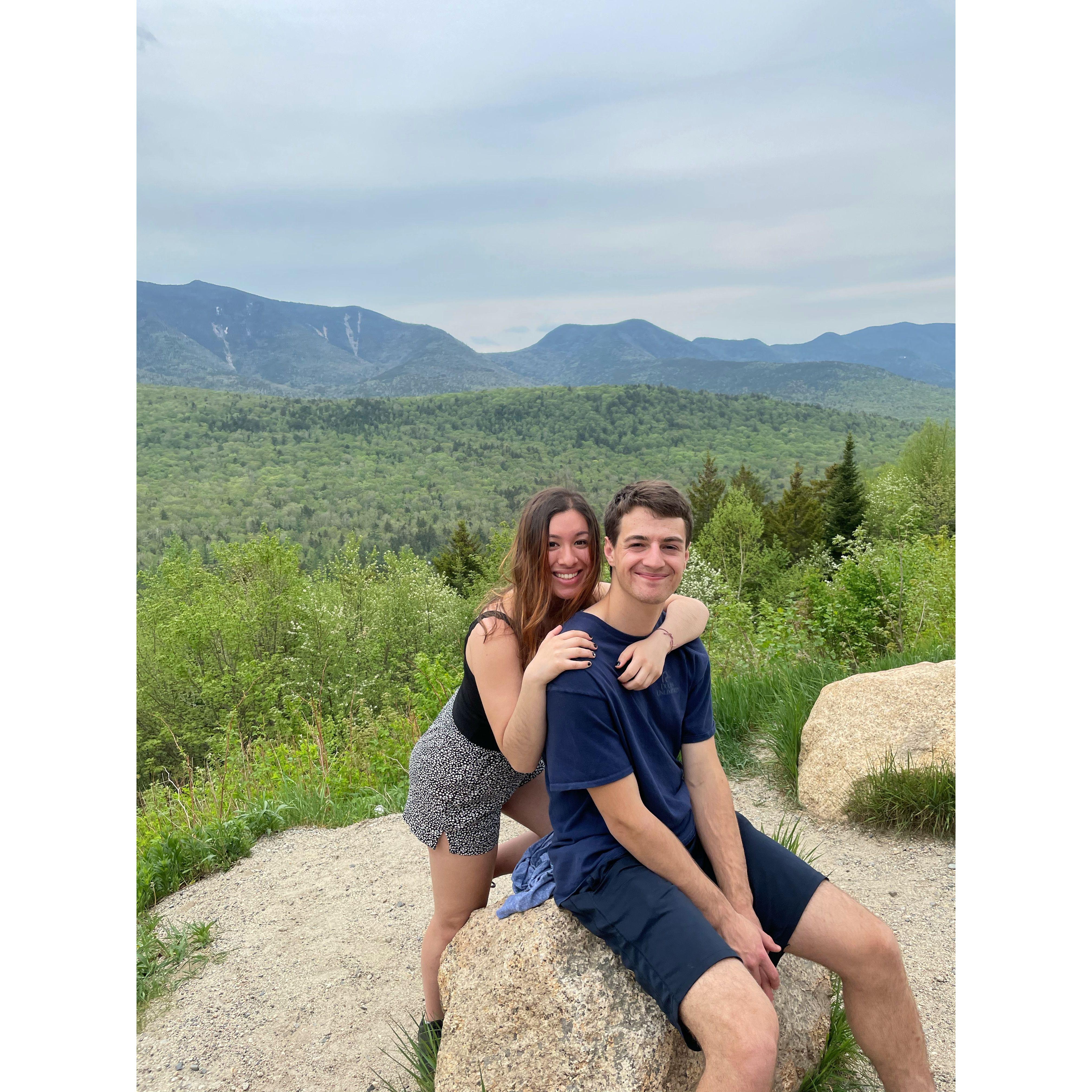 Franconia Notch, NH along the famous Kancamagus Highway!