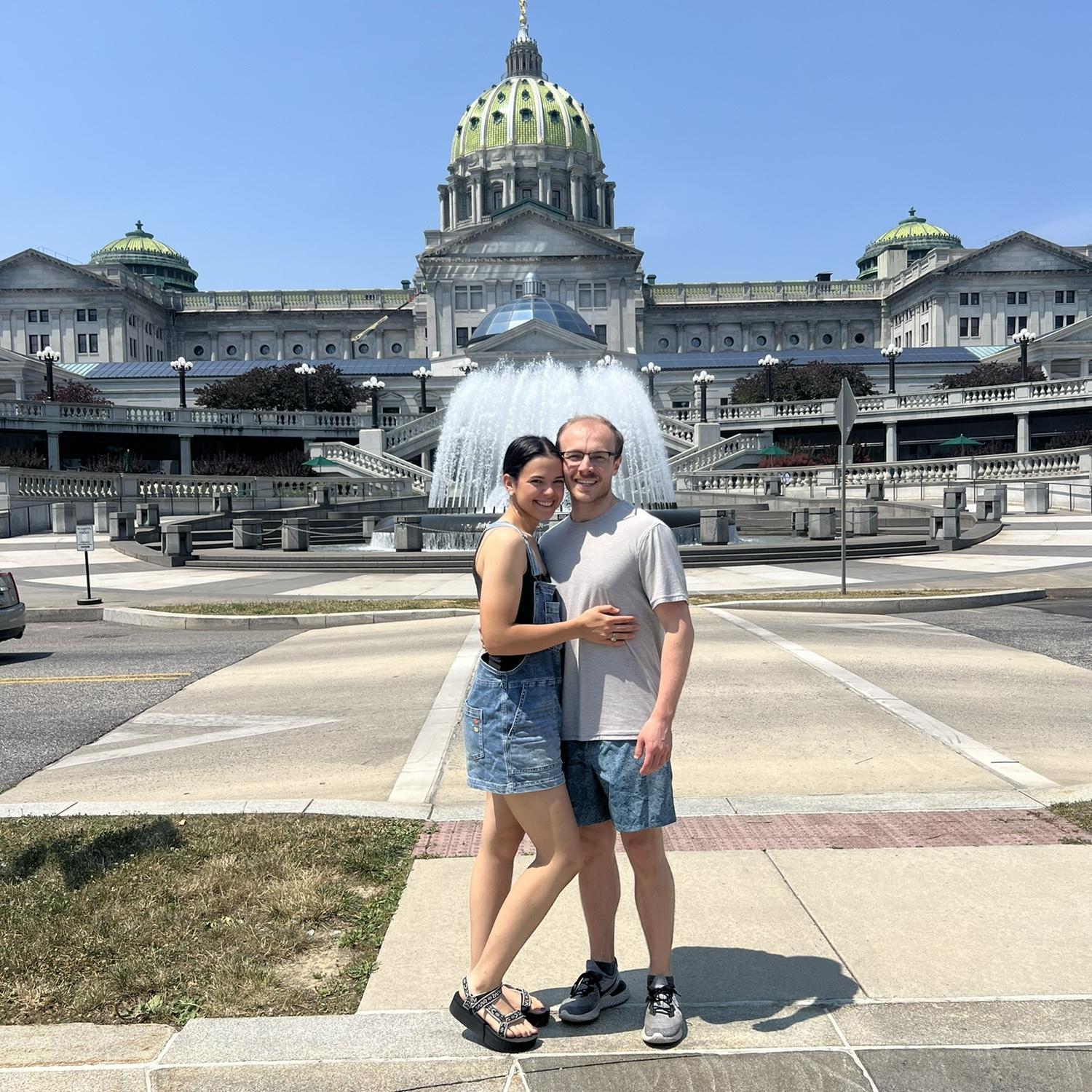 Lia's hometown of Harrisburg, PA / Summer 2024