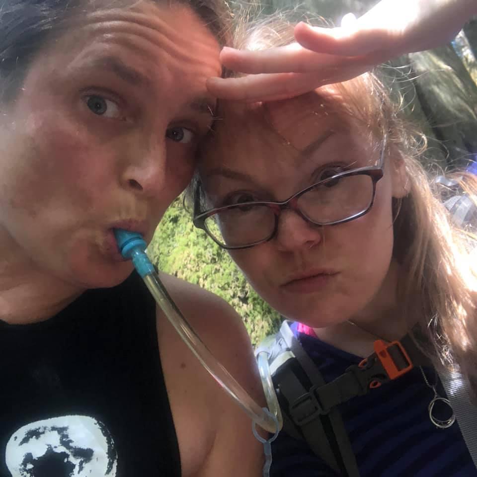 goofballs on a hike