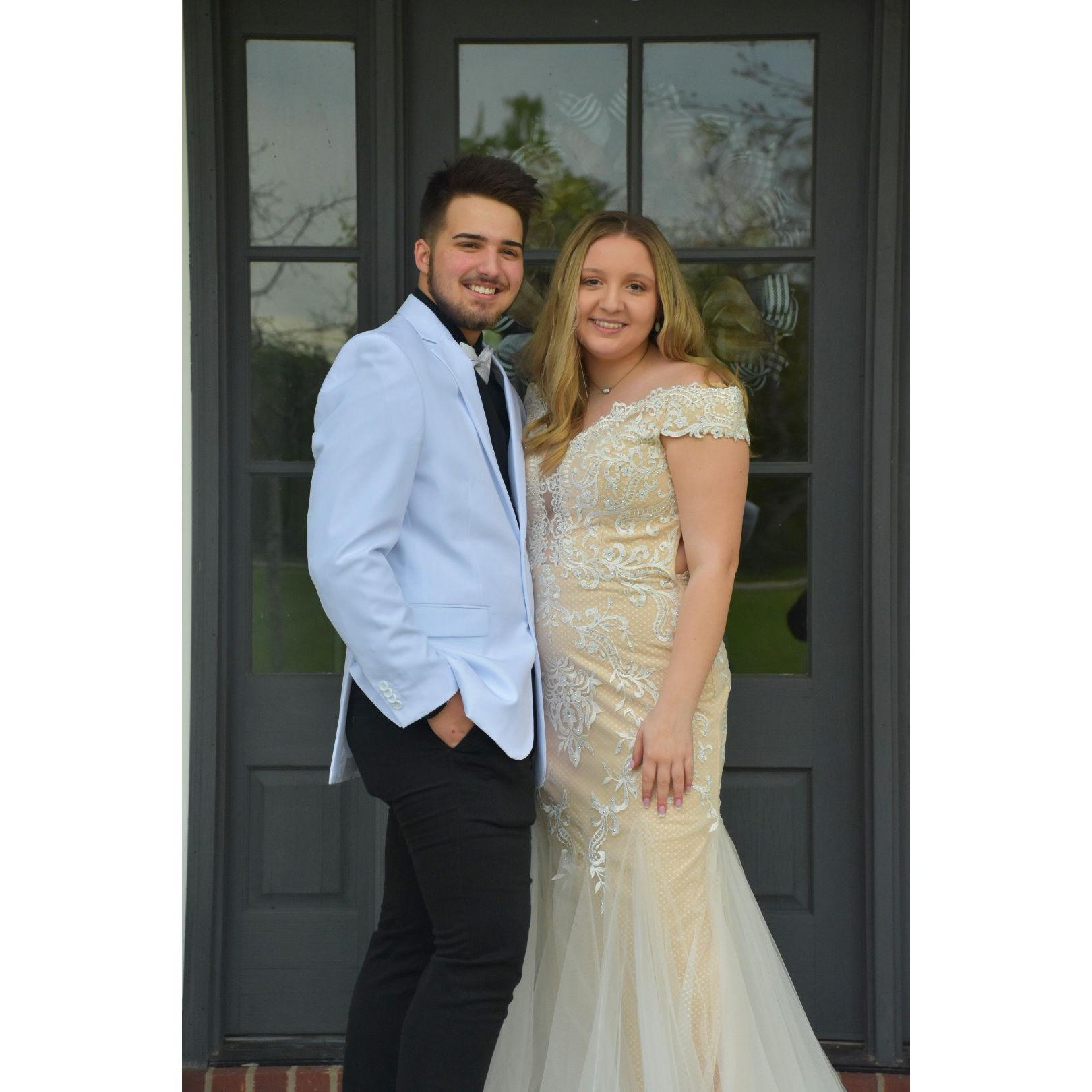 Grace's senior prom