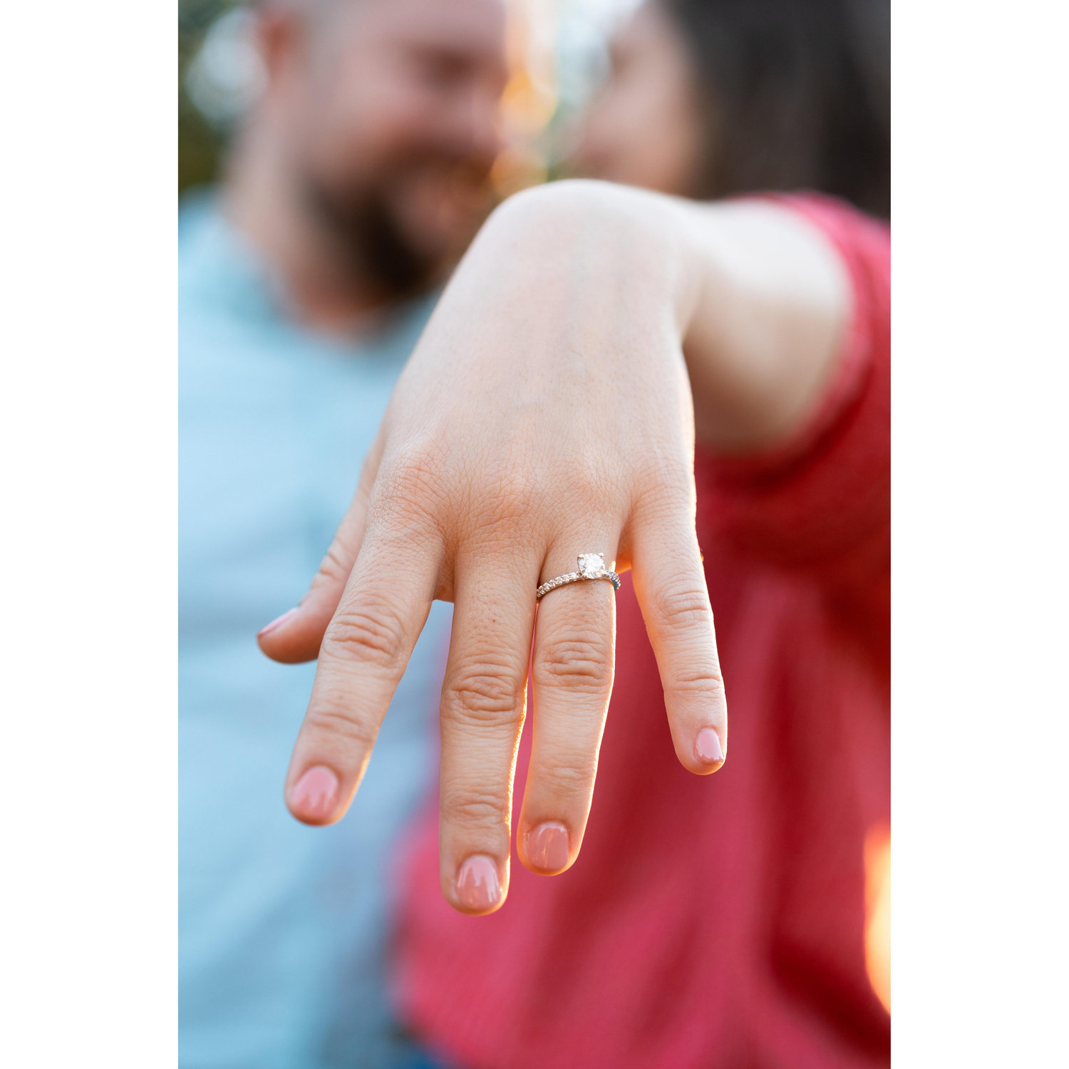 She said yes!