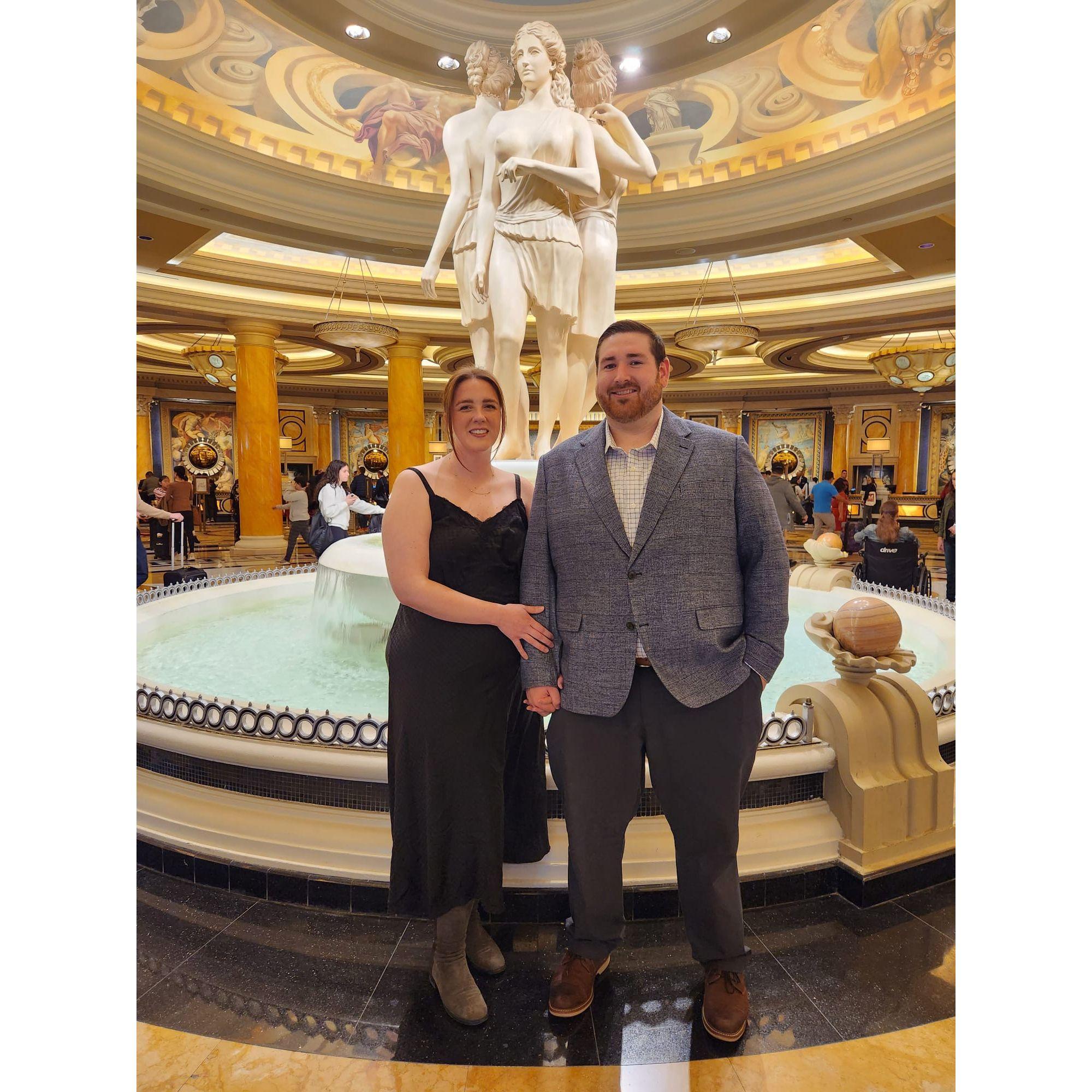 Visiting our groomsman Trevor and his wife Cayla in Las Vegas