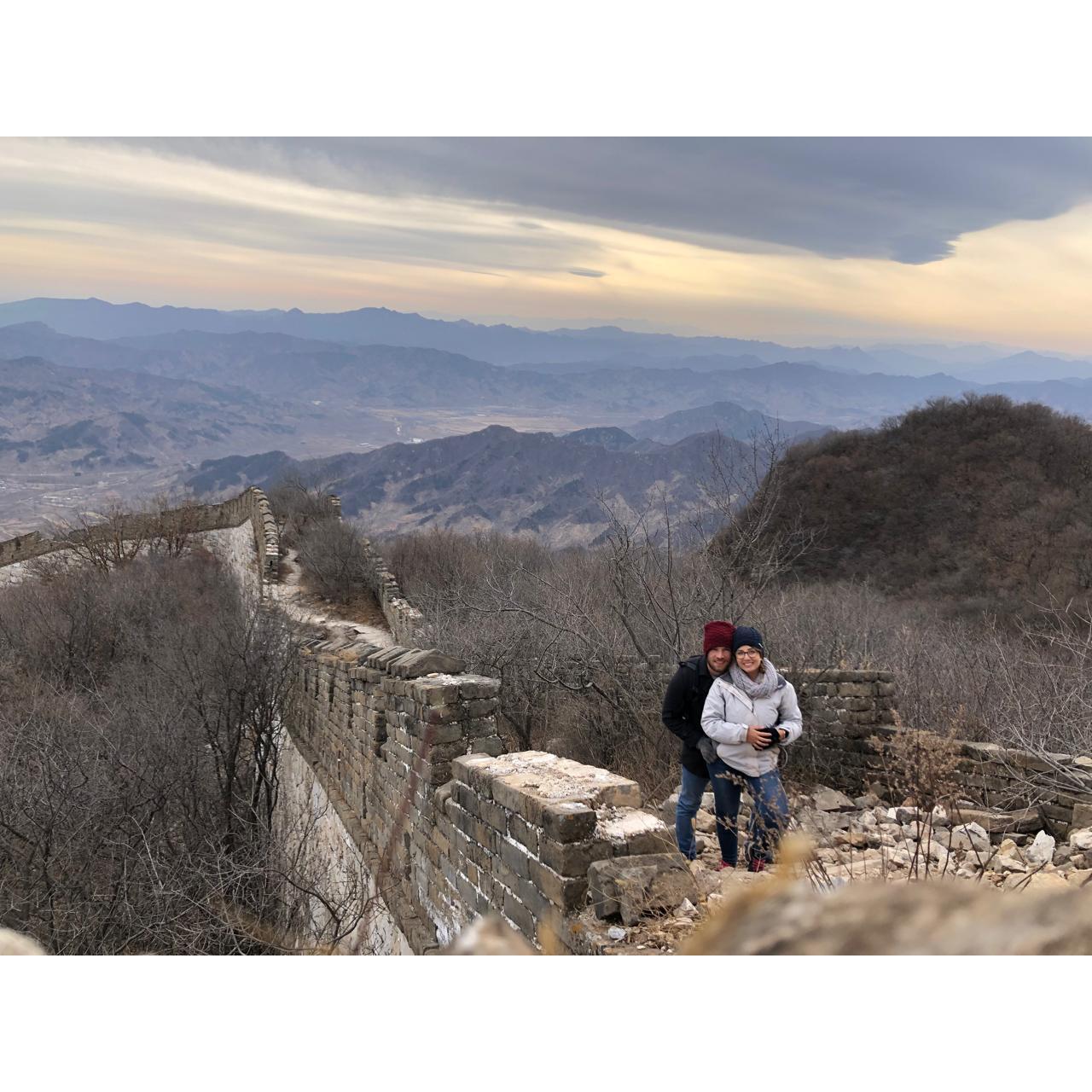 Great wall of China.