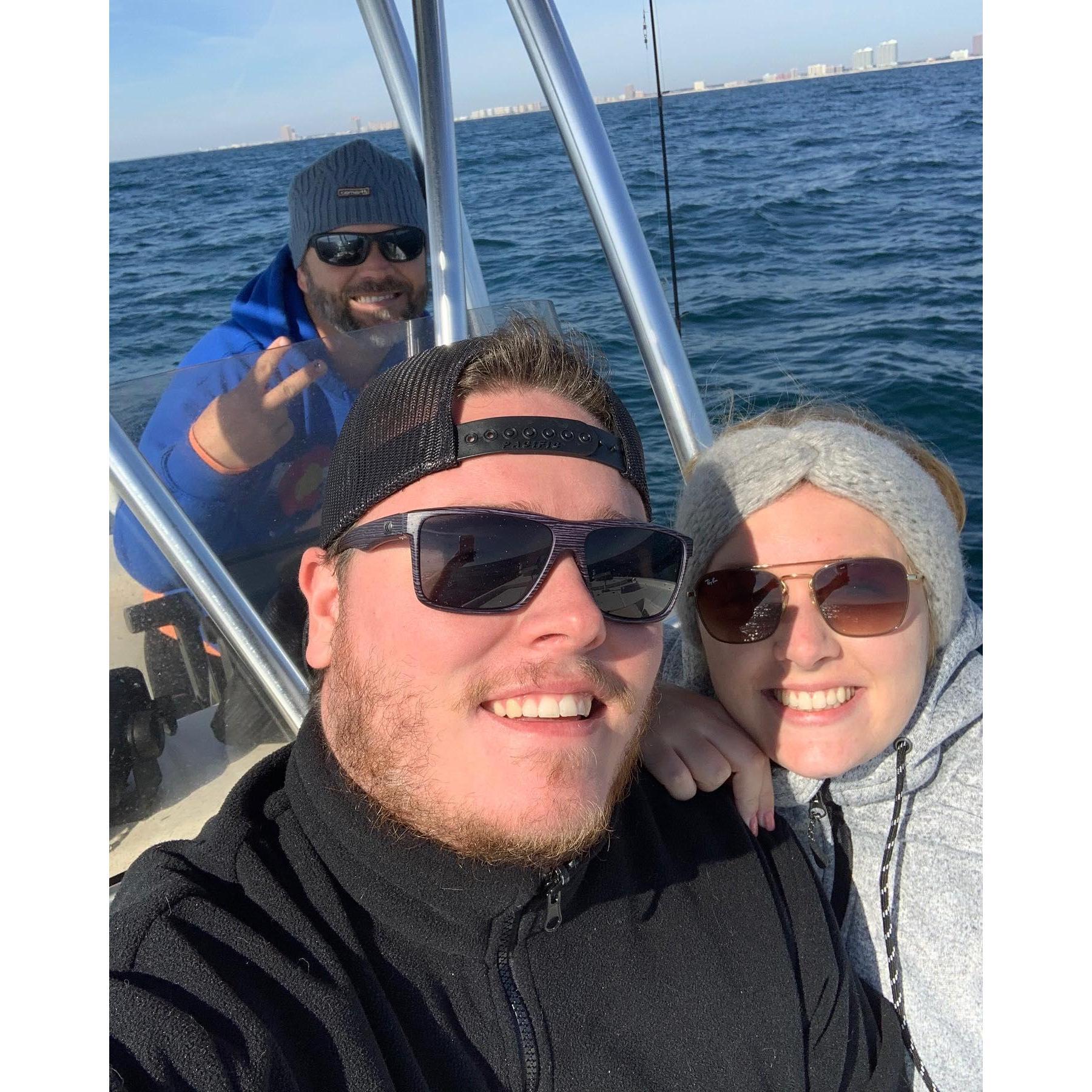 Fishing off of Pensacola Beach - 2019