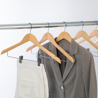 12-Pack Suit Hanger with Clip, Set of 2