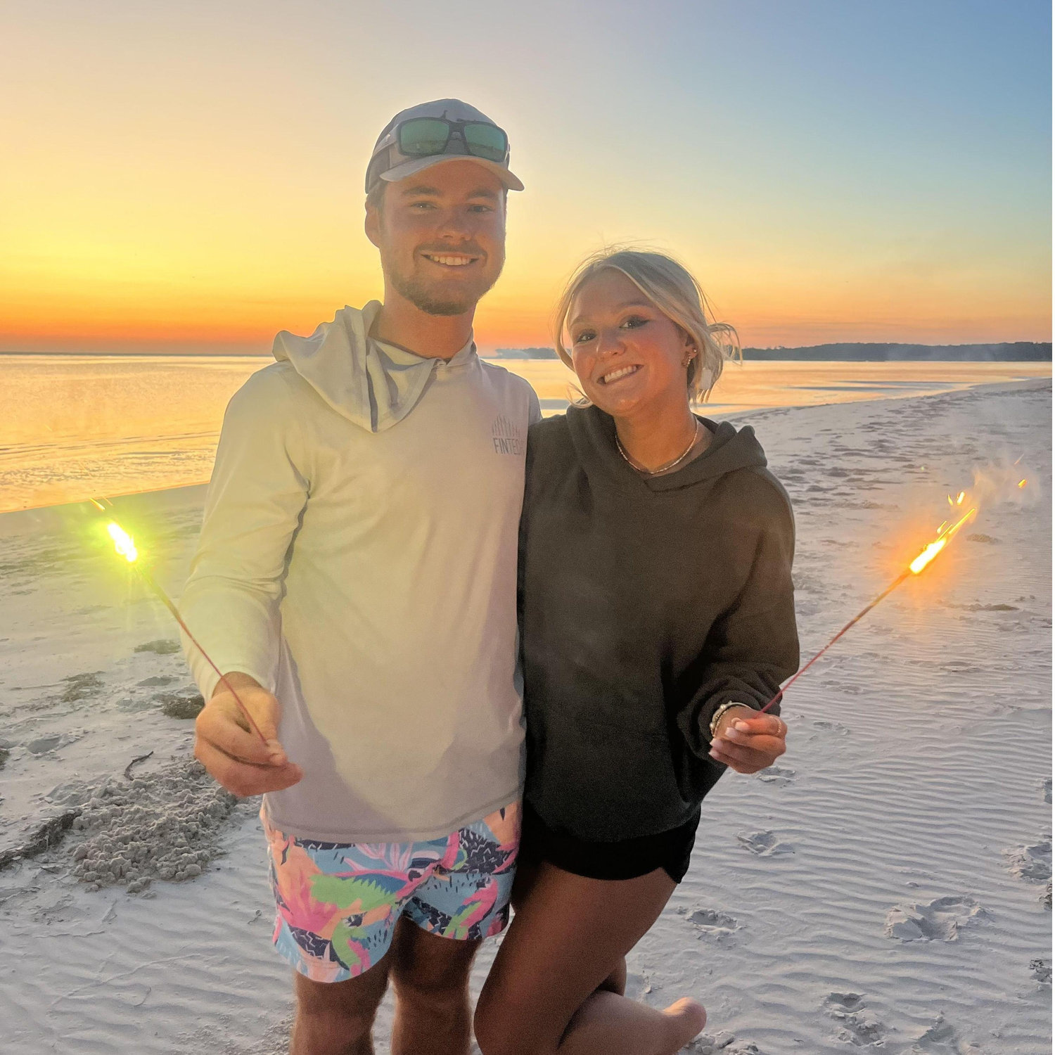 Camping on New Point beach!
