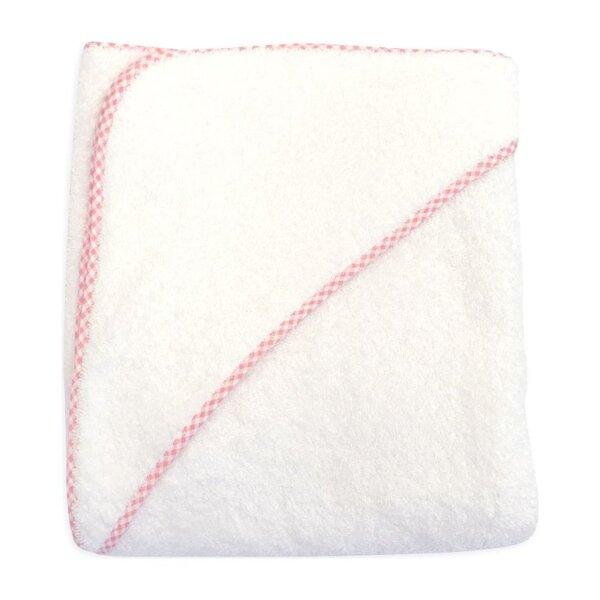 Mongrammable Hooded Terry Towel, Light Pink
