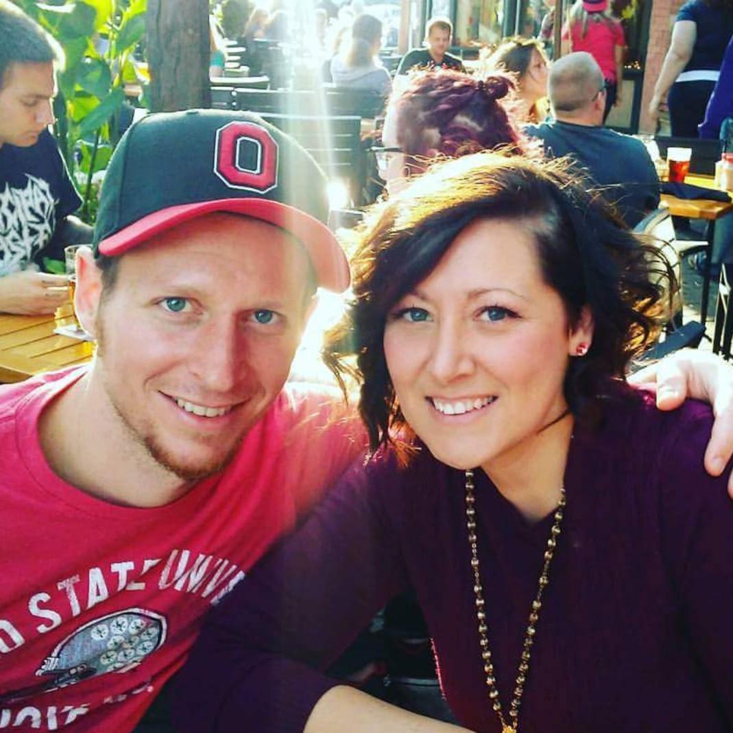 One of my favorite pictures of us, in Cleveland at Great Lakes Brewing Co.