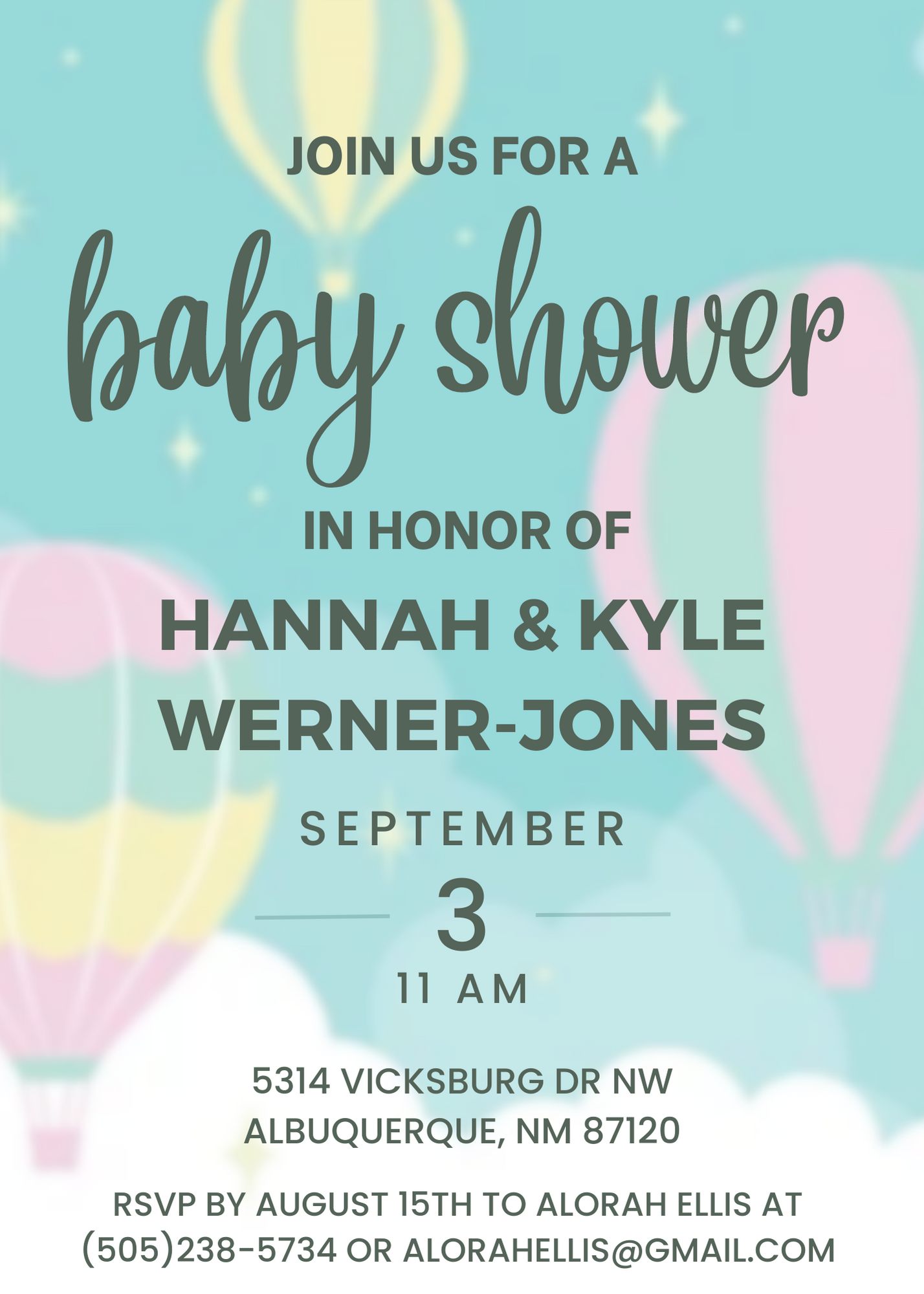 The Wedding Website of Hannah Werner-Jones and Kyle Werner-Jones