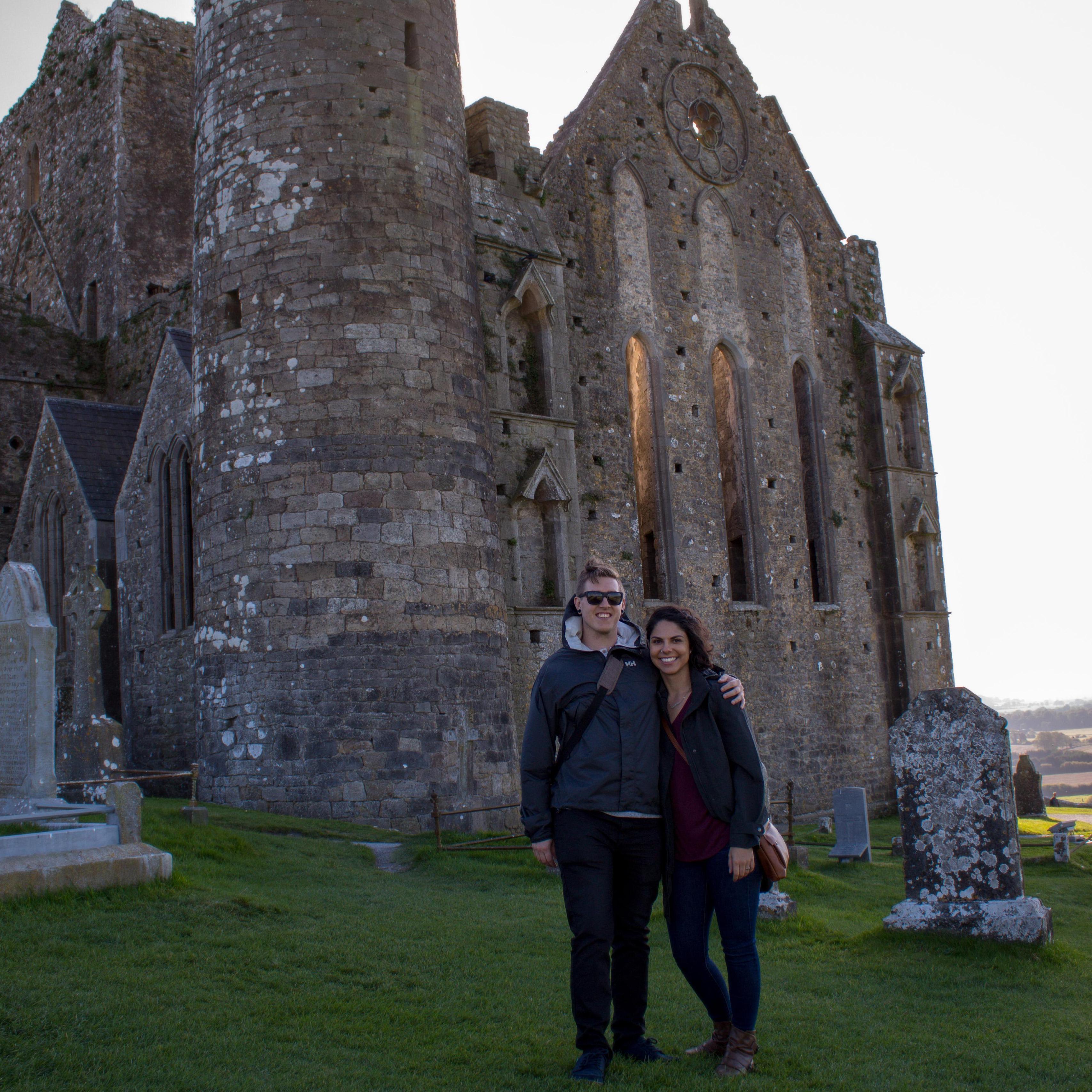 At the Rock of Cashel in Ireland