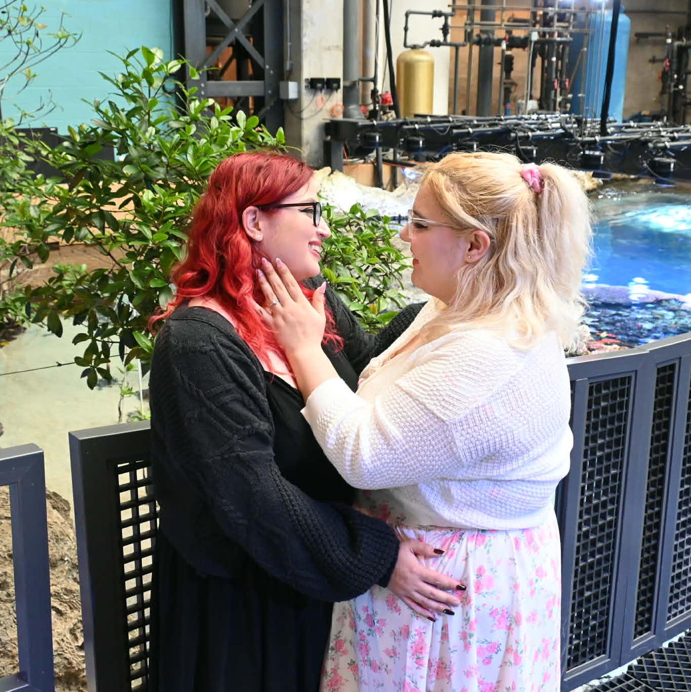 On February 15,2026 in Atlanta, Georgia, Melody said "Yes!" to Heidi's wedding proposal, by witness of a whale shark and his fishy friends at the Georgia Aquarium.