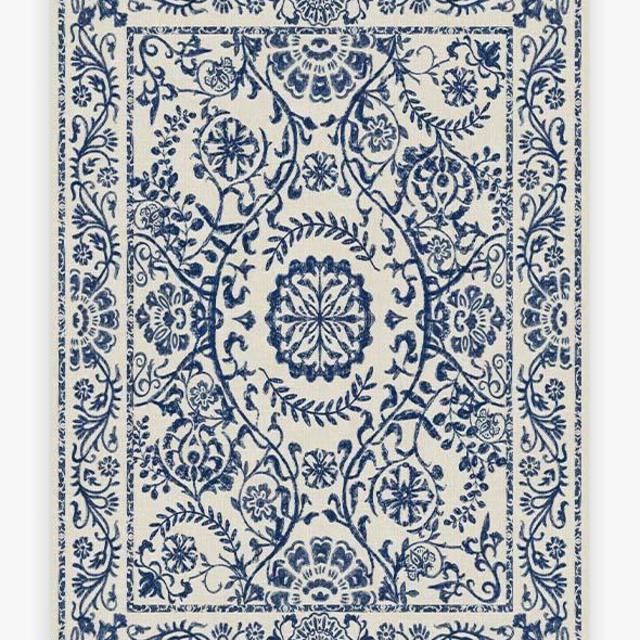 Delphina Delft Blue Rug - 6x9