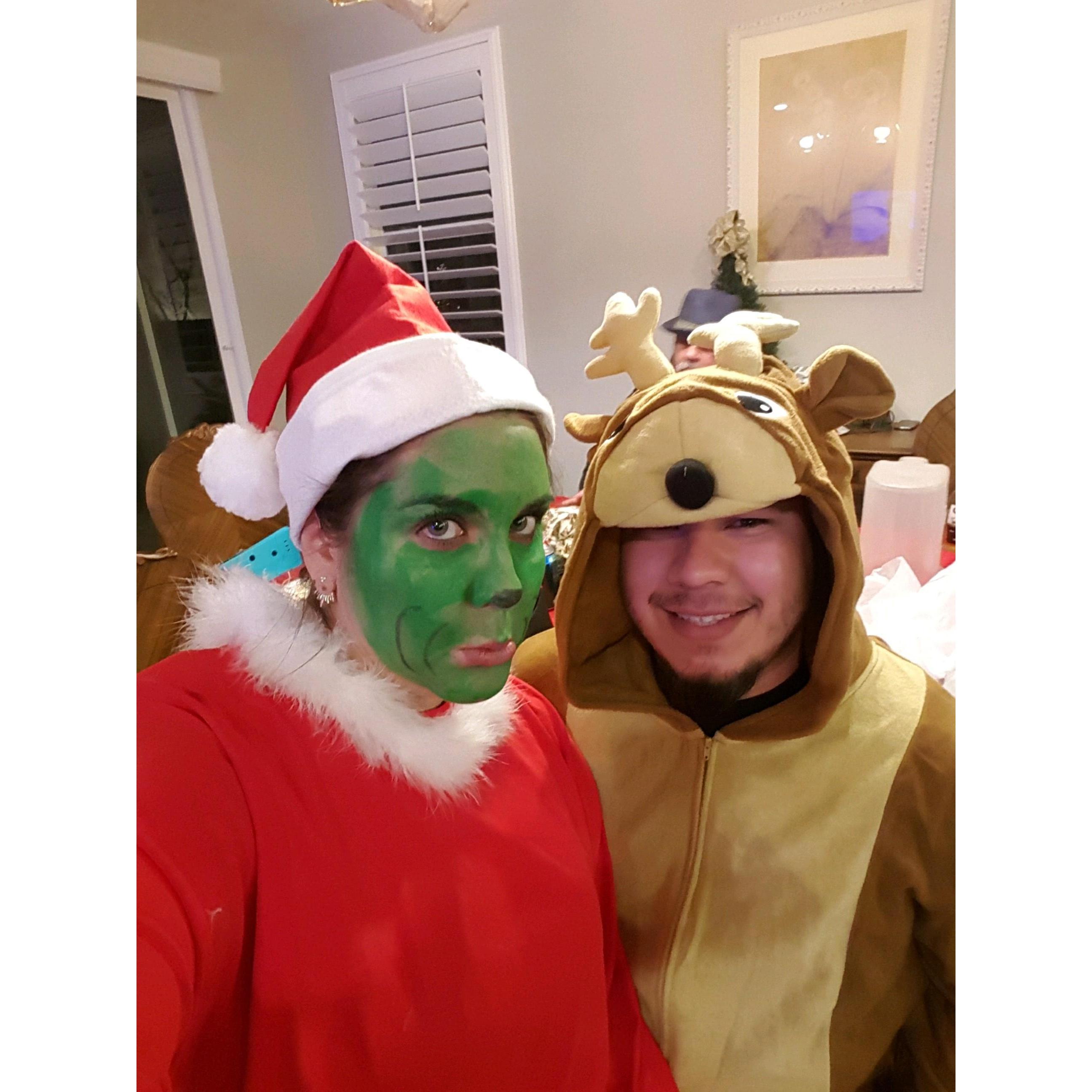 Dressing up for Christmas