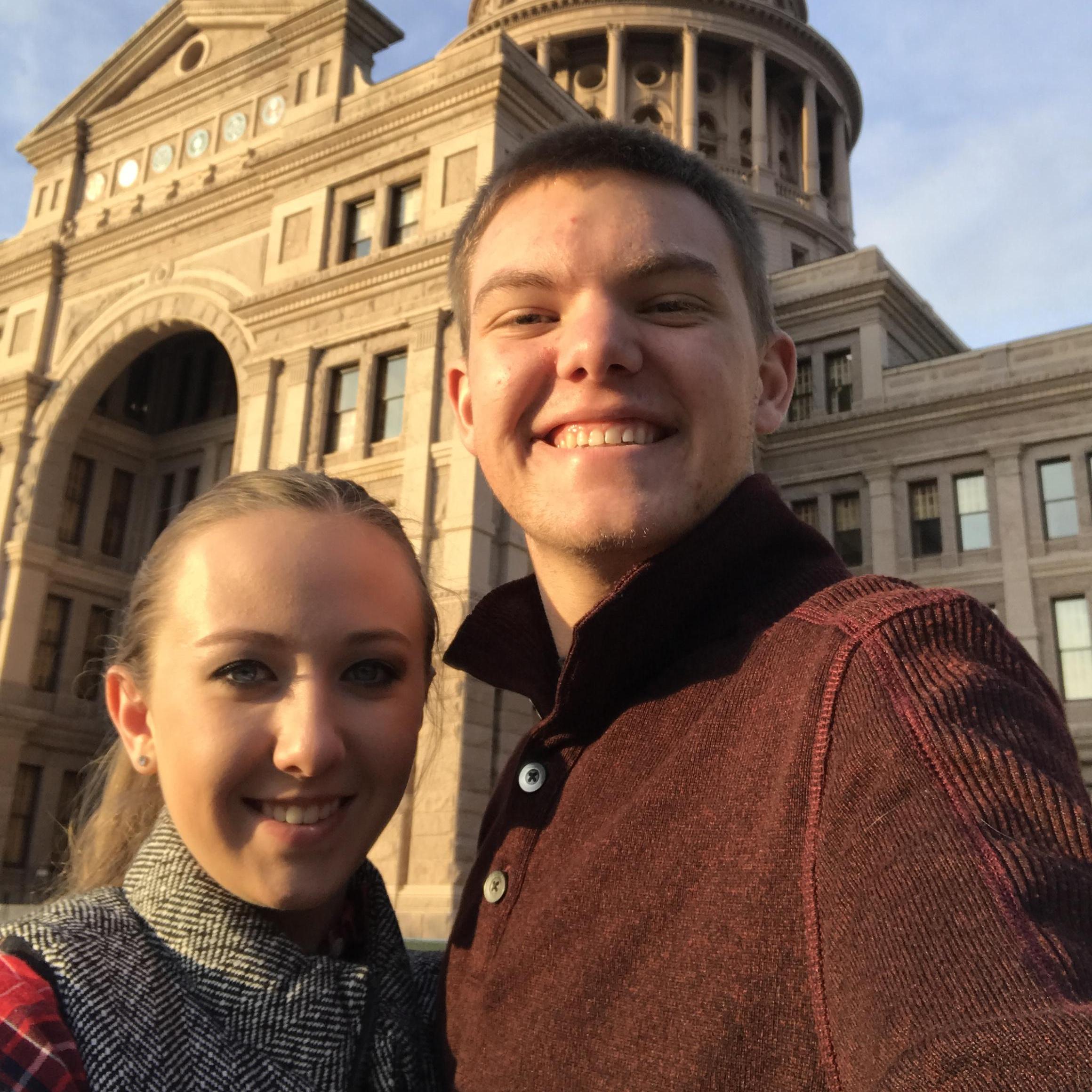 The Texas State Capital in Austin, TX!